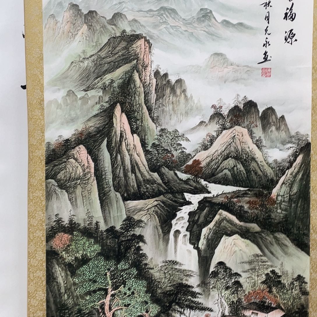 国画老师手笔手绘作品y