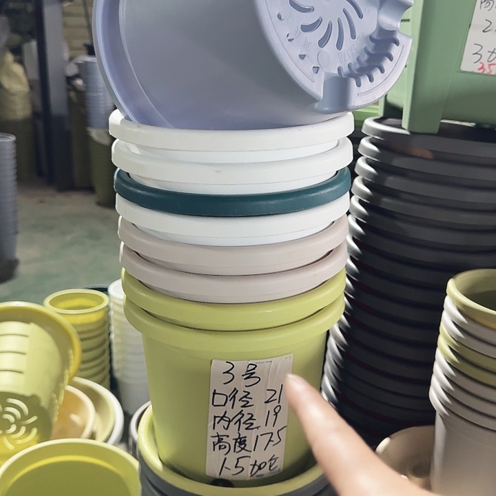 四季3#口径21带托果绿10套