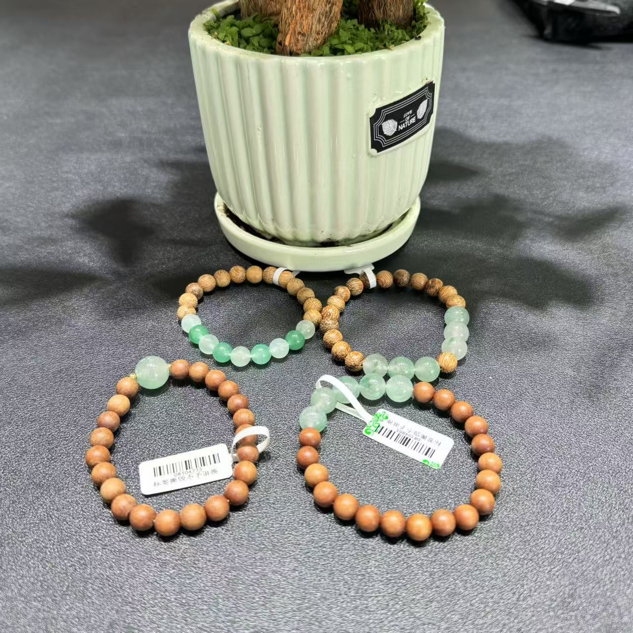 天然A货 非洲翠 手串卡7 DZ（多样性发1）