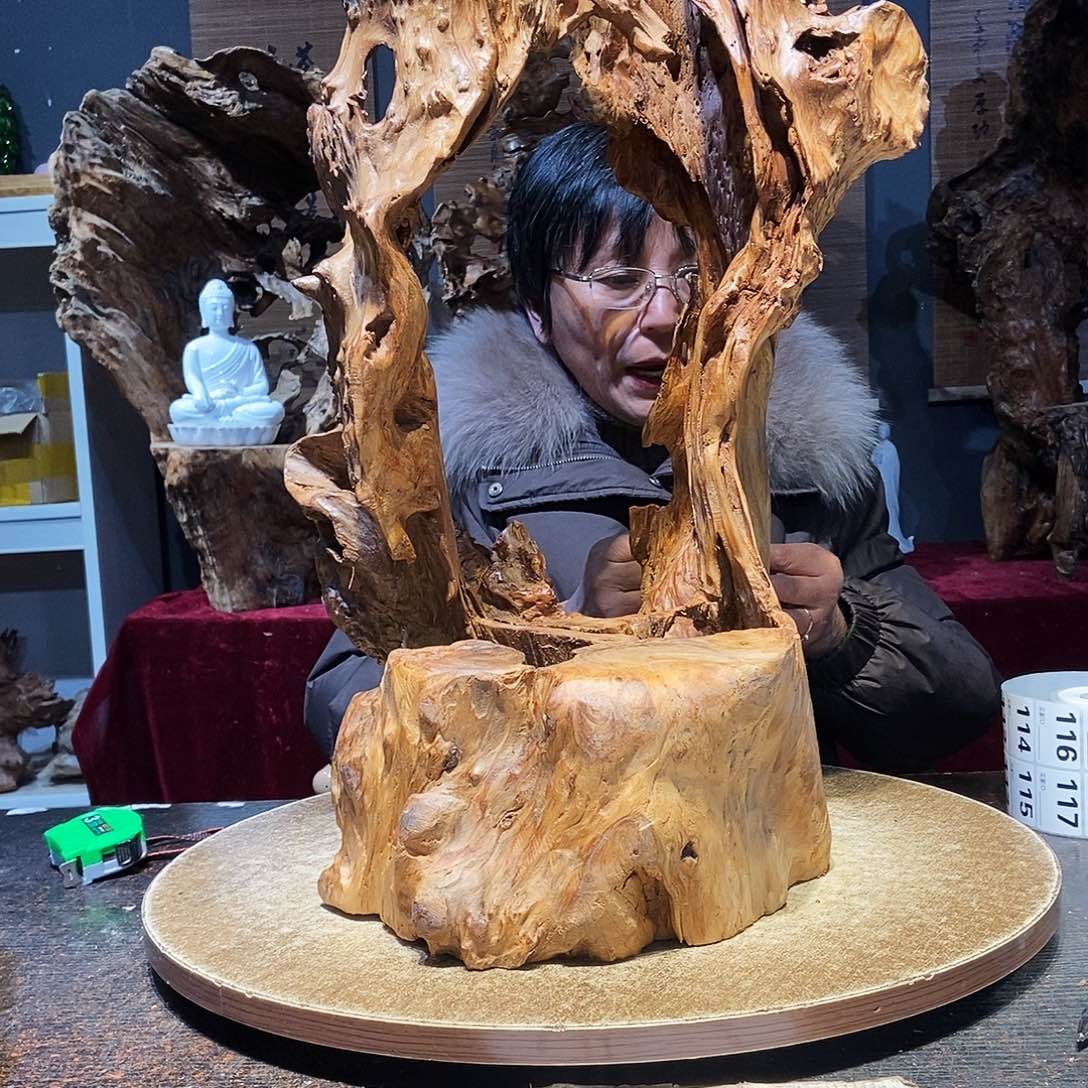 佛***華110。红杉随行根艺