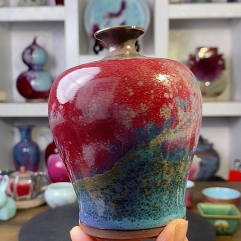 摆件禹州神后钧瓷原产地~