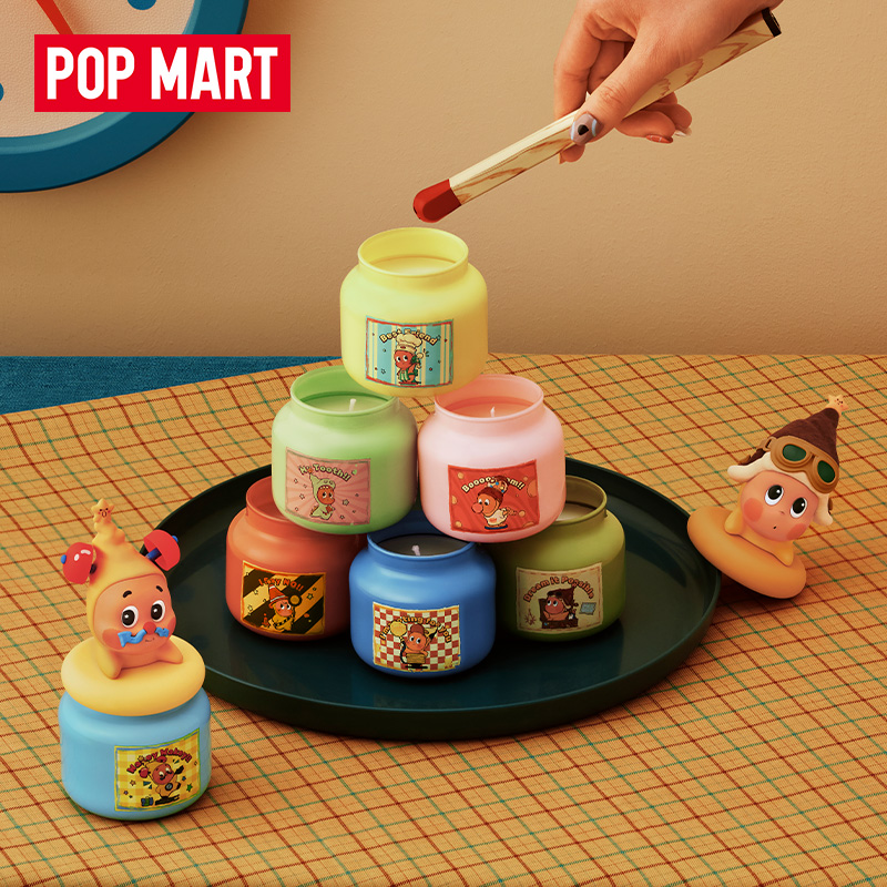 泡泡玛特123！星星人系列-香薰蜡烛盲盒