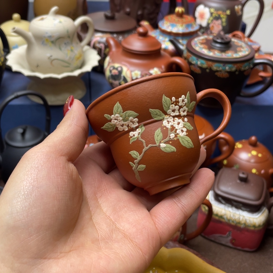 茶杯紫砂紫砂主人杯100cc