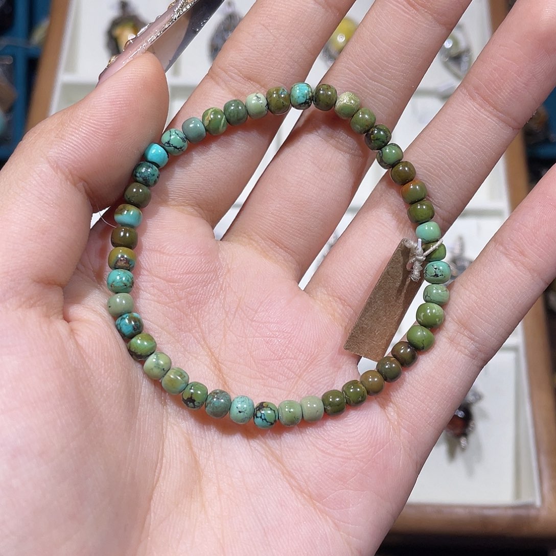 绿松石未镶嵌手链