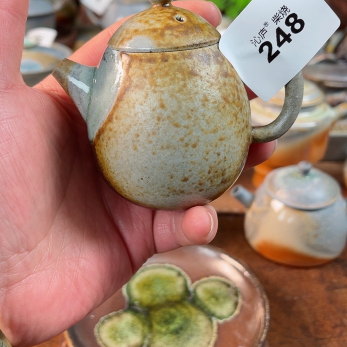 【闪购商品】沁庐柴窑古法柴烧手工茶具