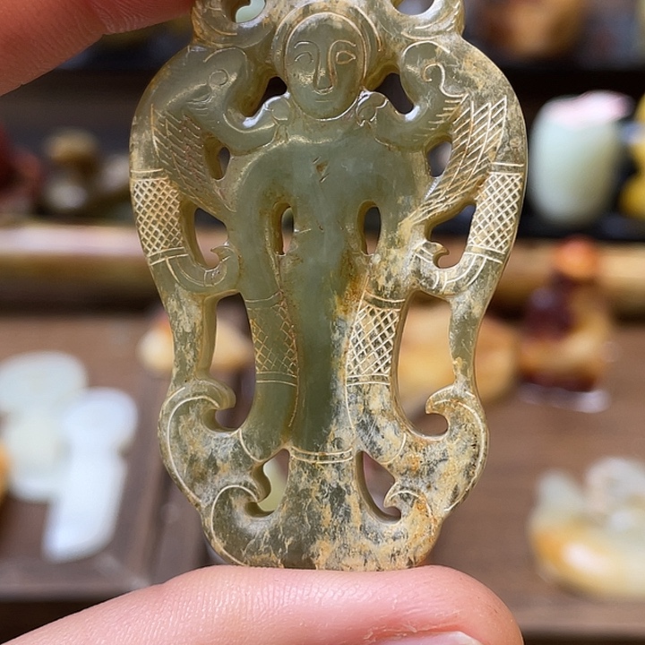 和田玉（糖玉）未镶嵌颈饰