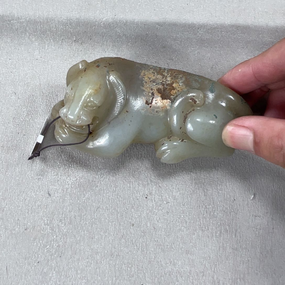 和田玉（糖玉）颈饰未镶嵌明*