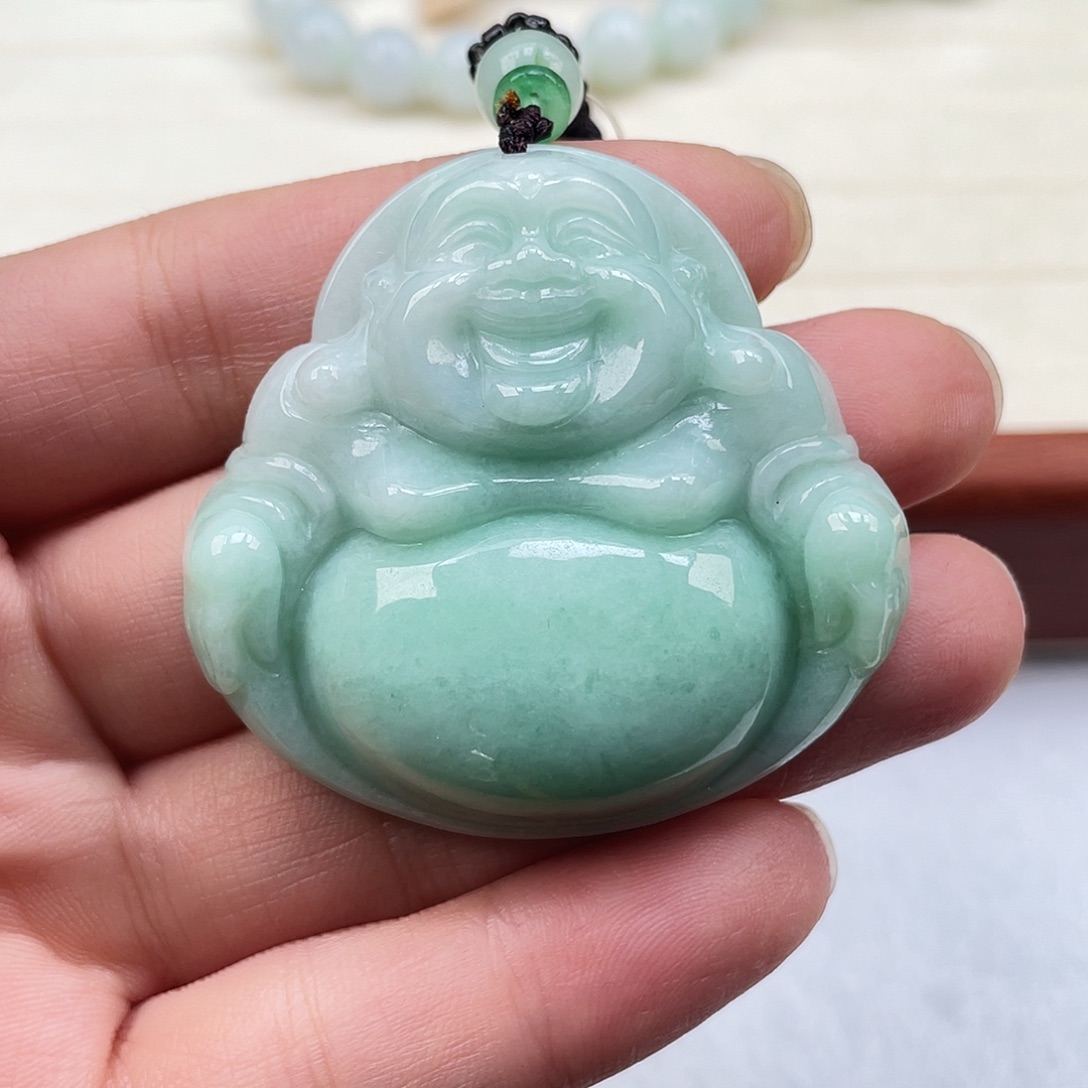 翡翠未镶嵌挂件翡翠