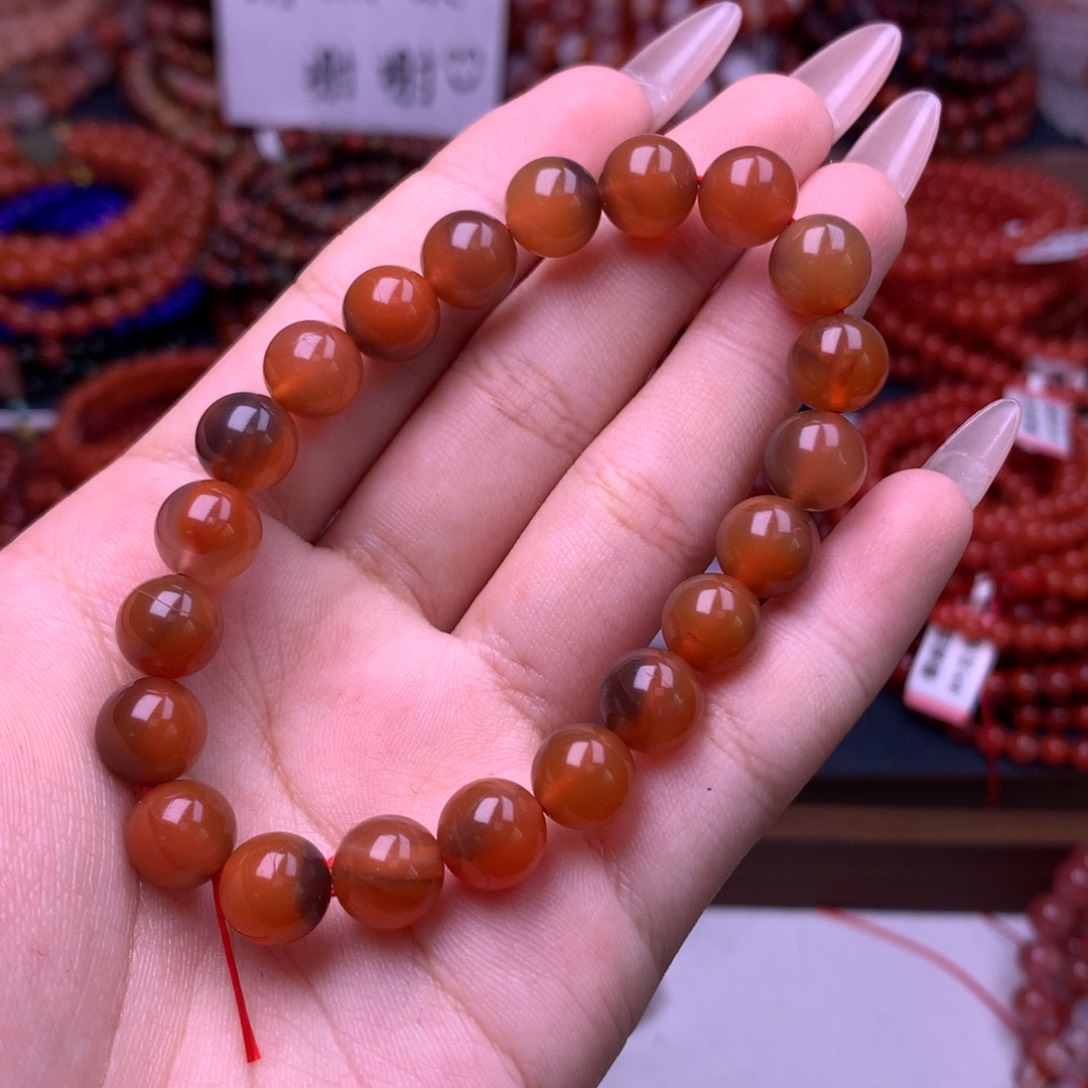未镶嵌手链南红玛瑙16号卡9