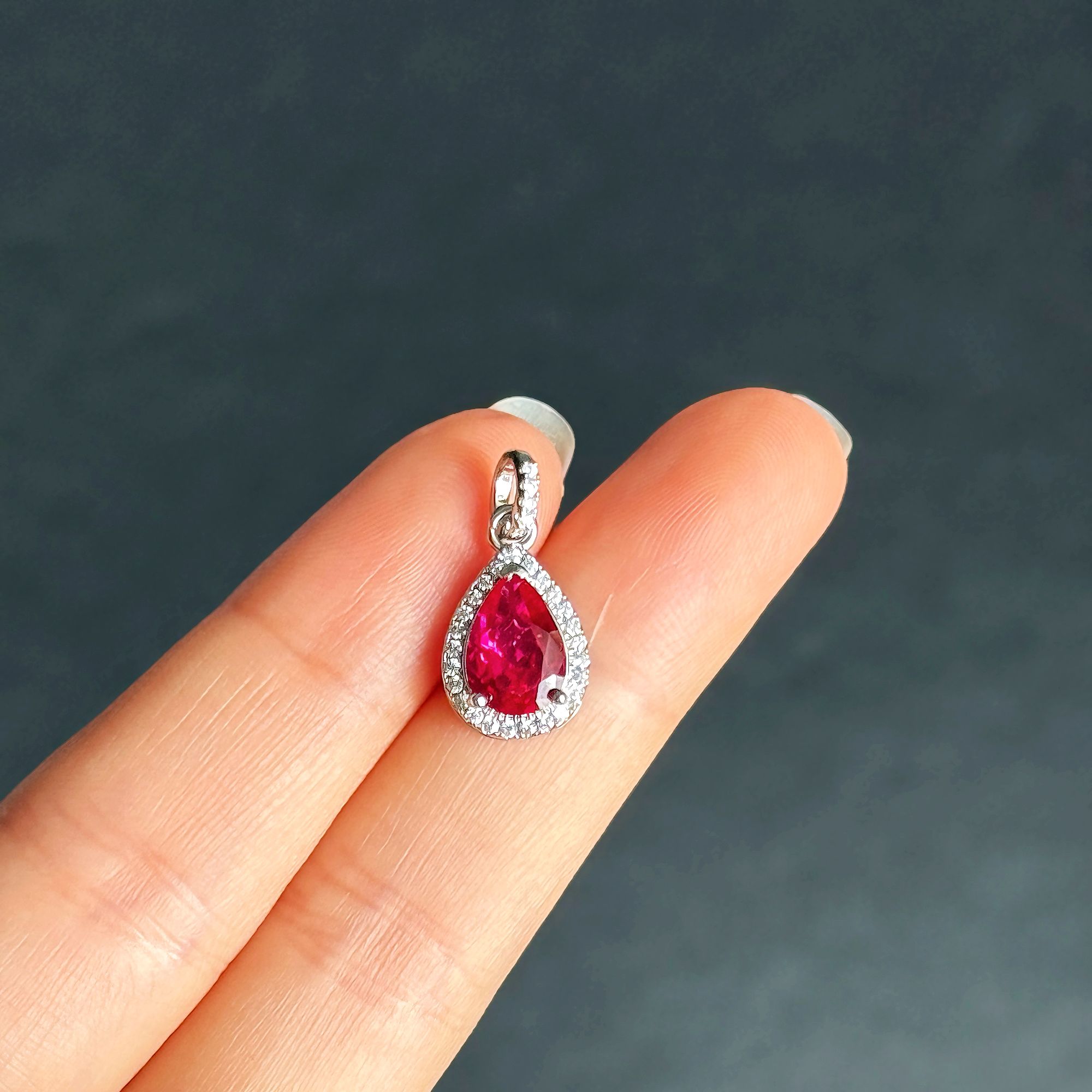 红宝石矿区高定-典藏轻奢-红宝石-吊坠-L615