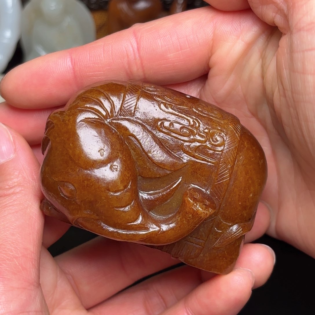 和田玉挂件未镶嵌