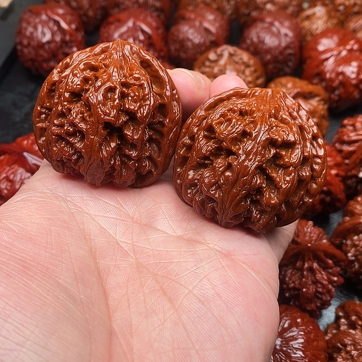 桃核把件45全品大醋劲