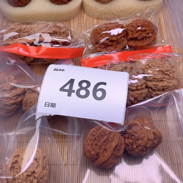 文玩核桃把件486号6对