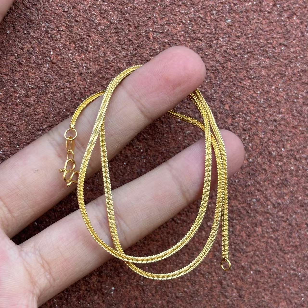 链子足银 268-精工鱼骨项链