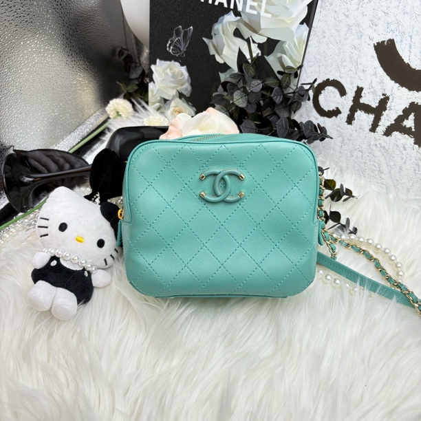 99新 Chanel/香奈儿 相机链条包/林纳奢品/斜挎包