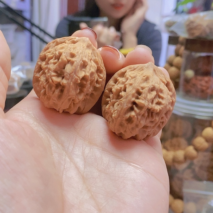 【闪购商品】文玩核桃把件41玉枕元宝