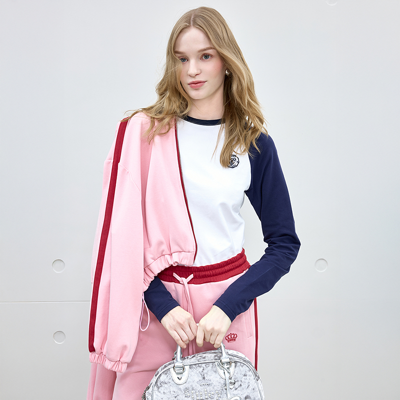 Juicy Couture橘滋2025年秋季新款女式T恤上衣