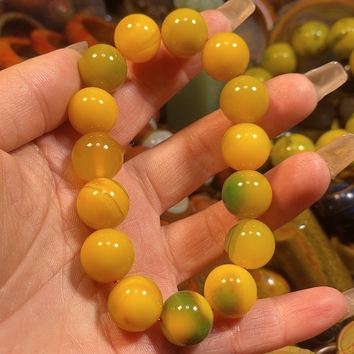 玛瑙/玉髓手链未镶嵌知**生