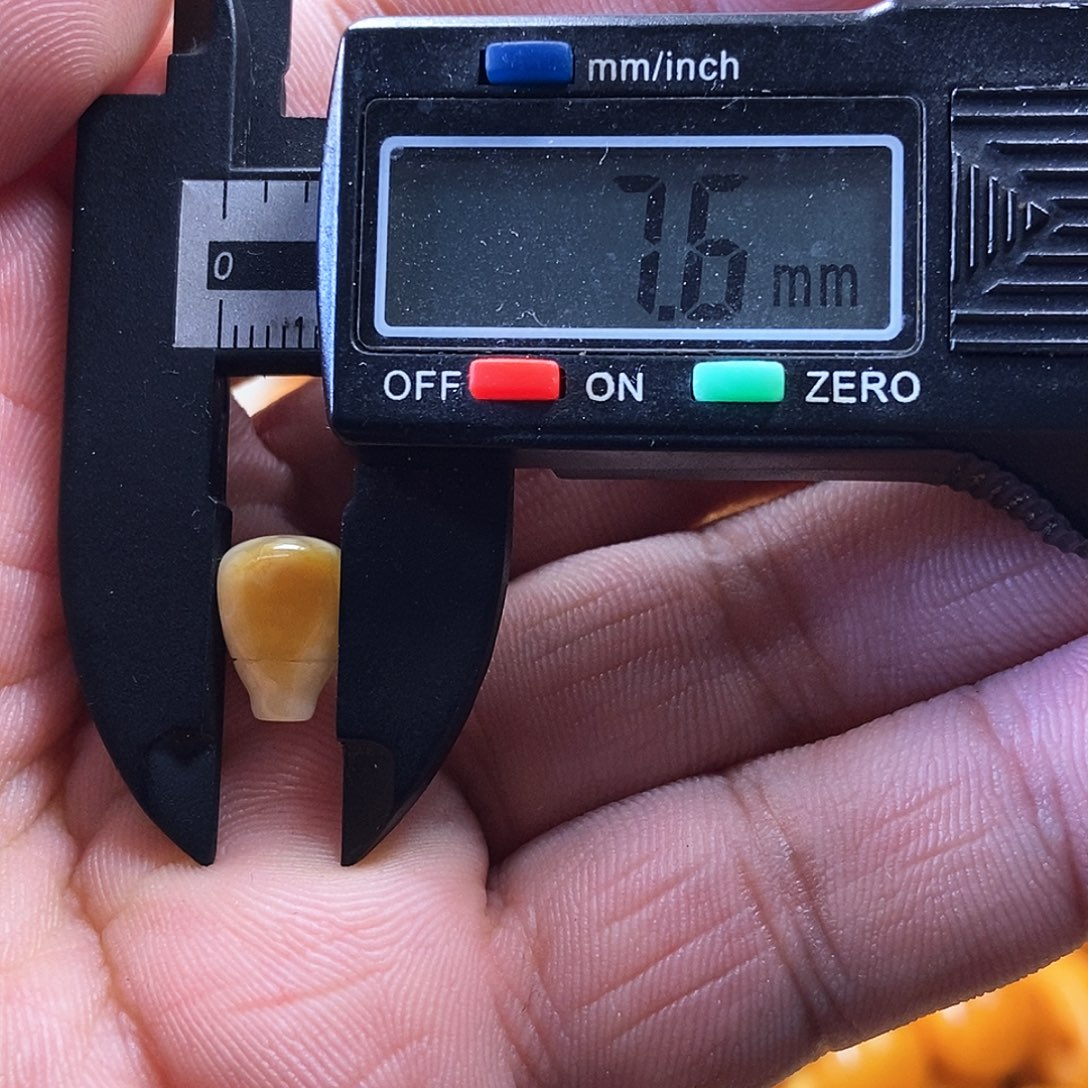 蜜蜡项圈未镶嵌白花蜜三通