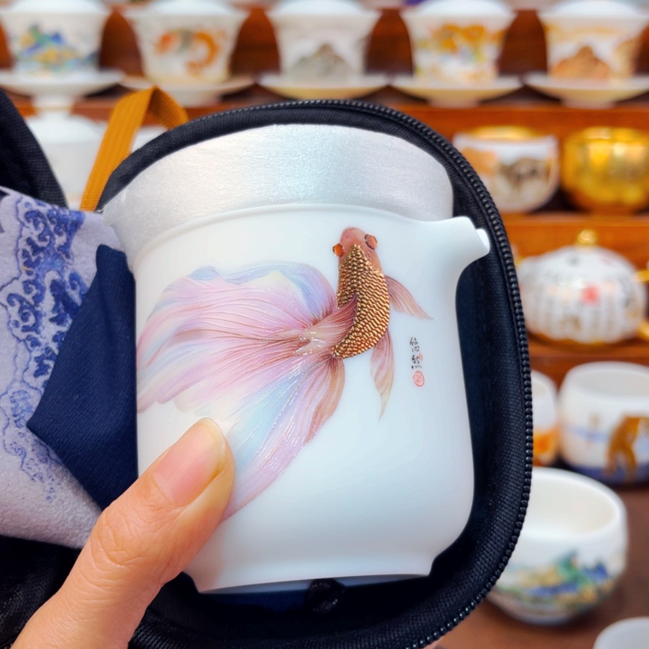 【闪购商品】高货羊脂玉瓷陶瓷茶具