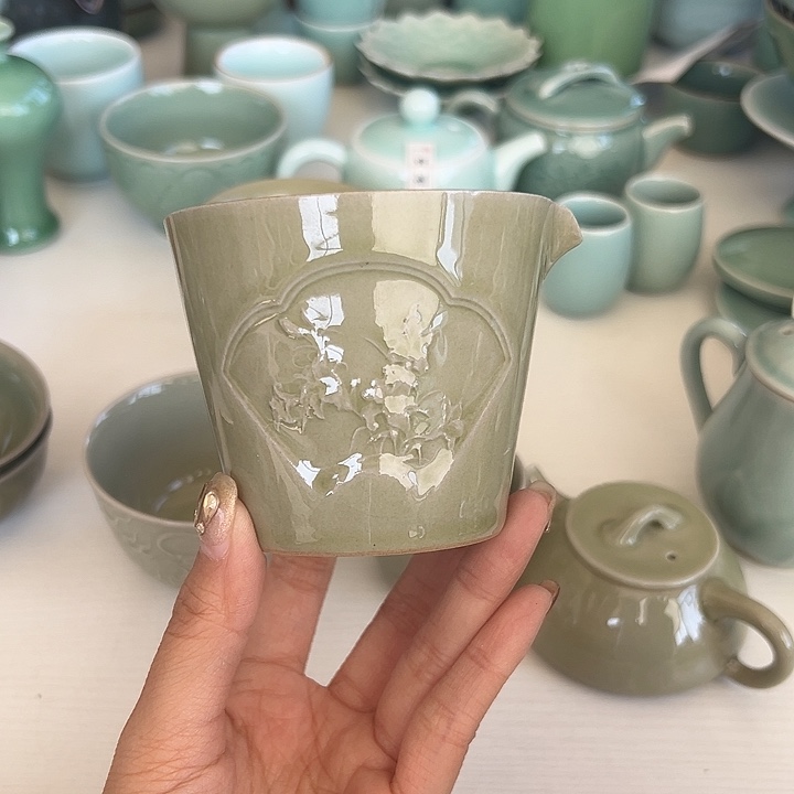 小米茶器龙泉青瓷