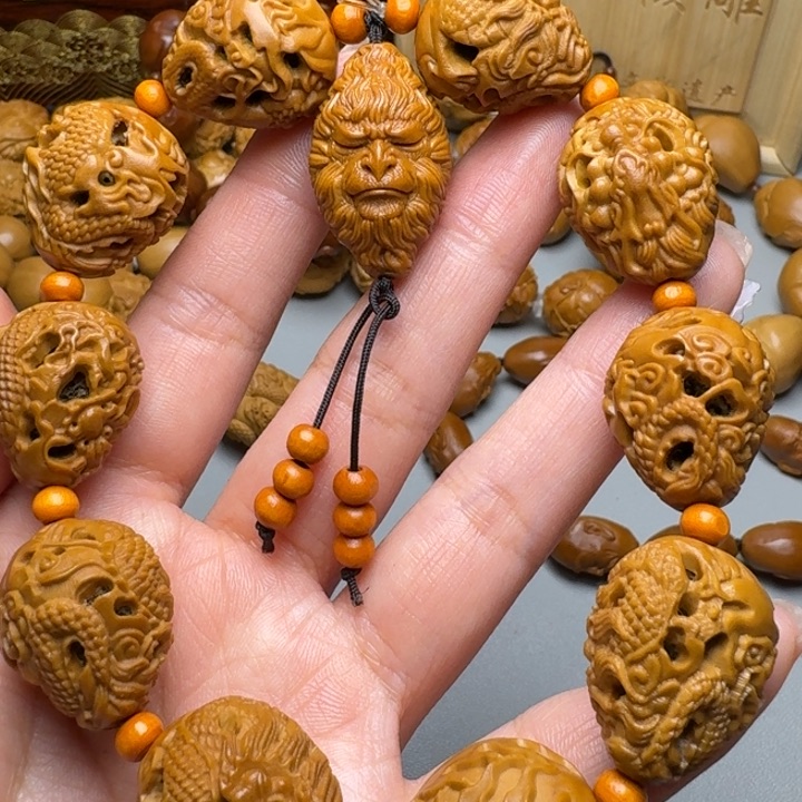 橄榄核手串/手链九龙手串