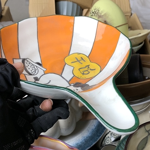 盘陶瓷制品满25拼单发货默认微瑕