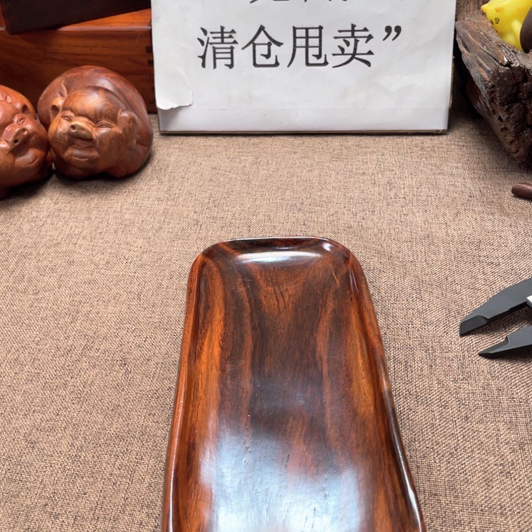 交趾黄檀（大红酸枝）果盘