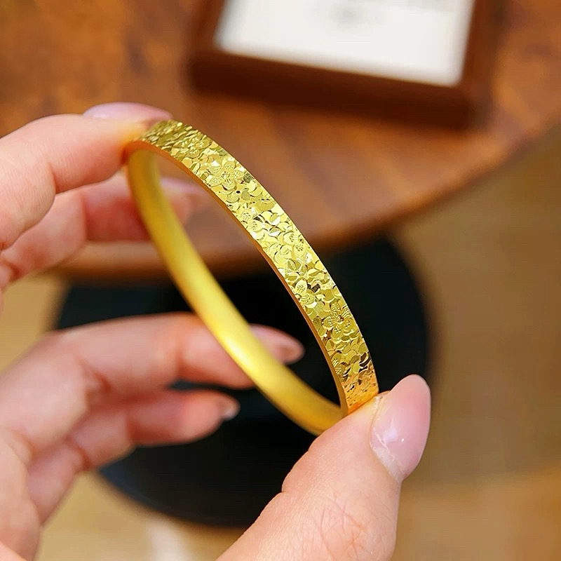 手镯 樱花碎冰冰手镯女款气质时尚镯子