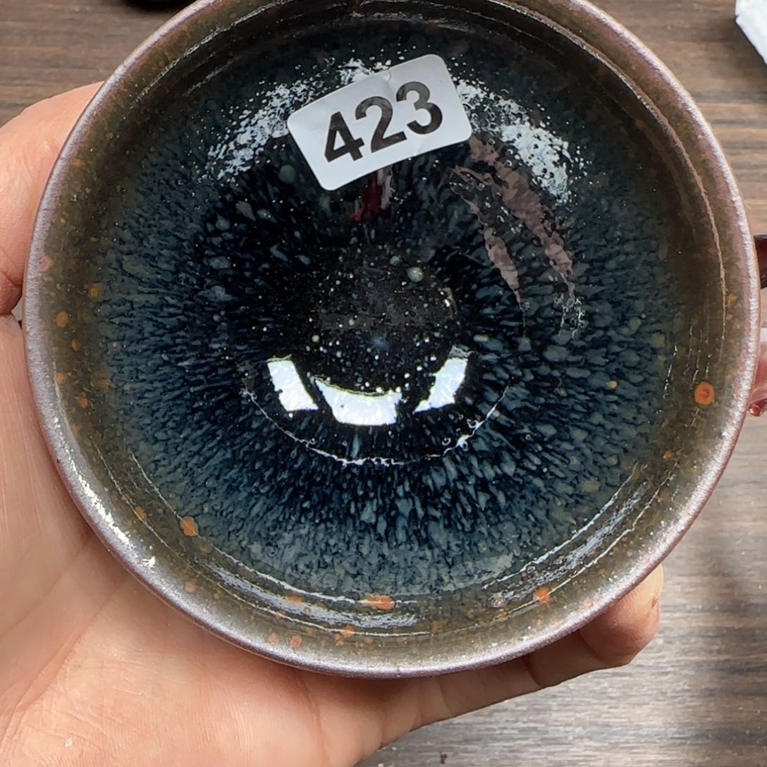 茶盏龙窑柴烧原矿原釉423