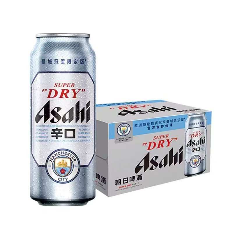朝日啤酒超爽生500ml*24罐（整箱）