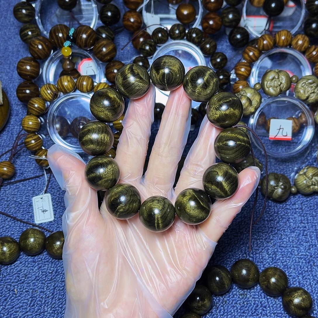 手串/手链楠木（金丝楠）2.0阴沉闪电