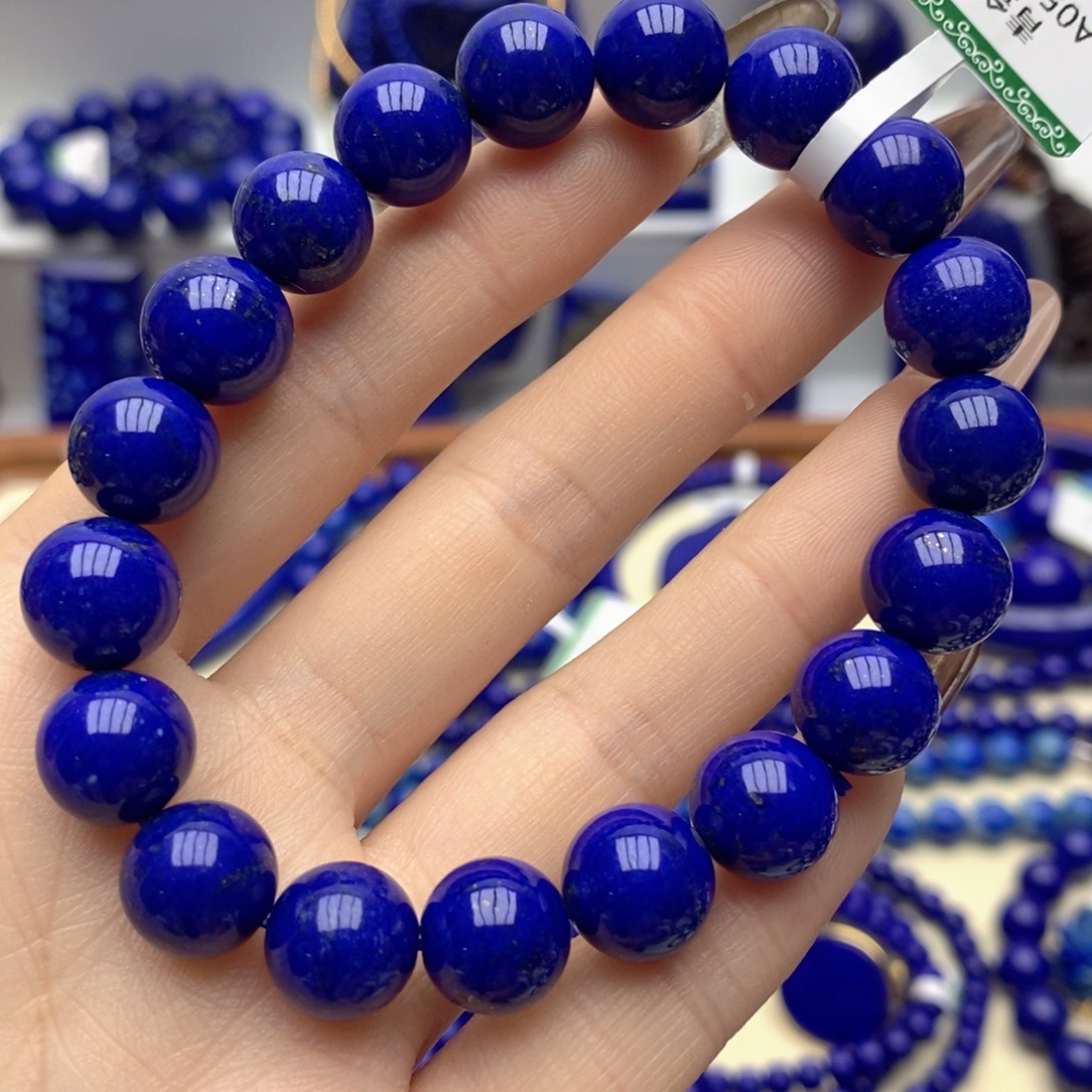 青金石未镶嵌手链10➕