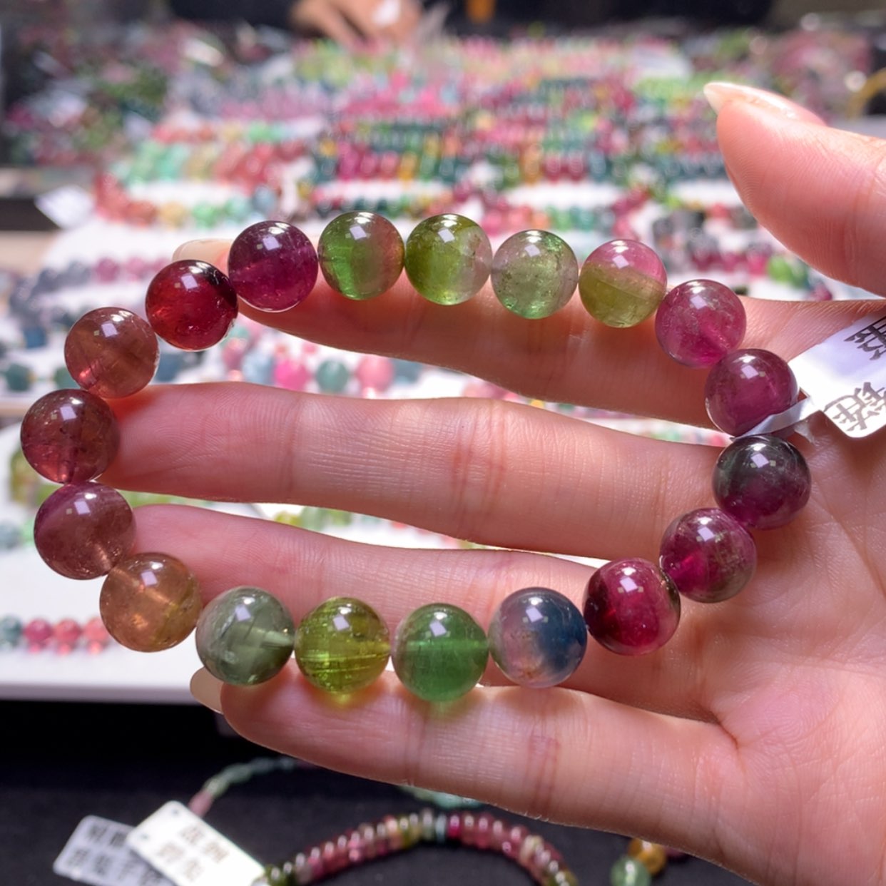 【闪购商品】未镶嵌手串蓝色碧玺