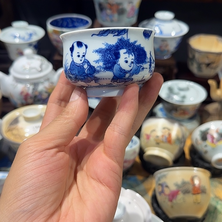 景德镇陶瓷手绘作品