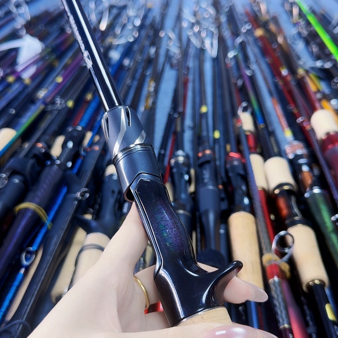 执***63.8m碳素路亚竿枪饼杆链接