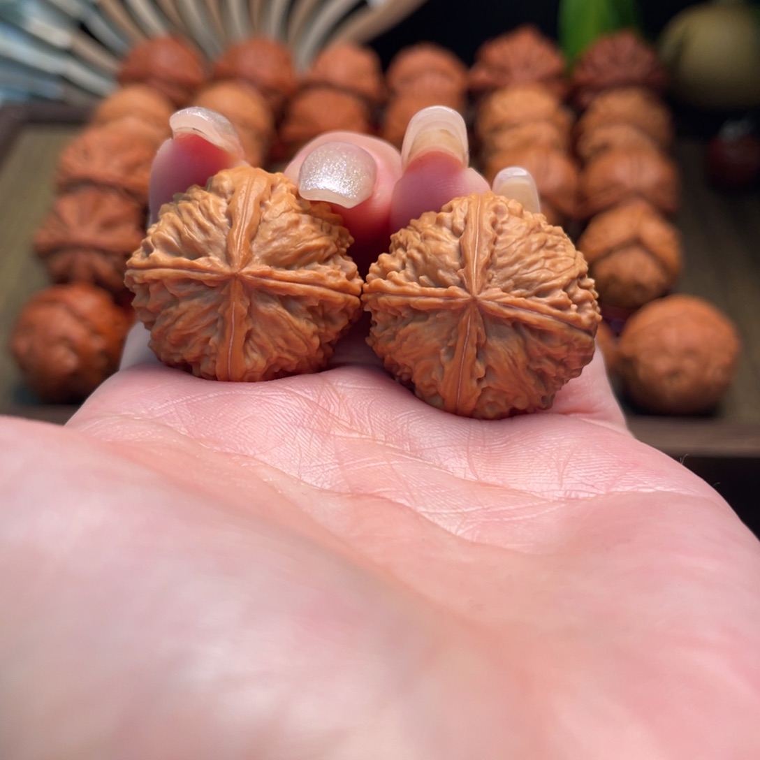 把件文玩核桃蚂蚁四棱