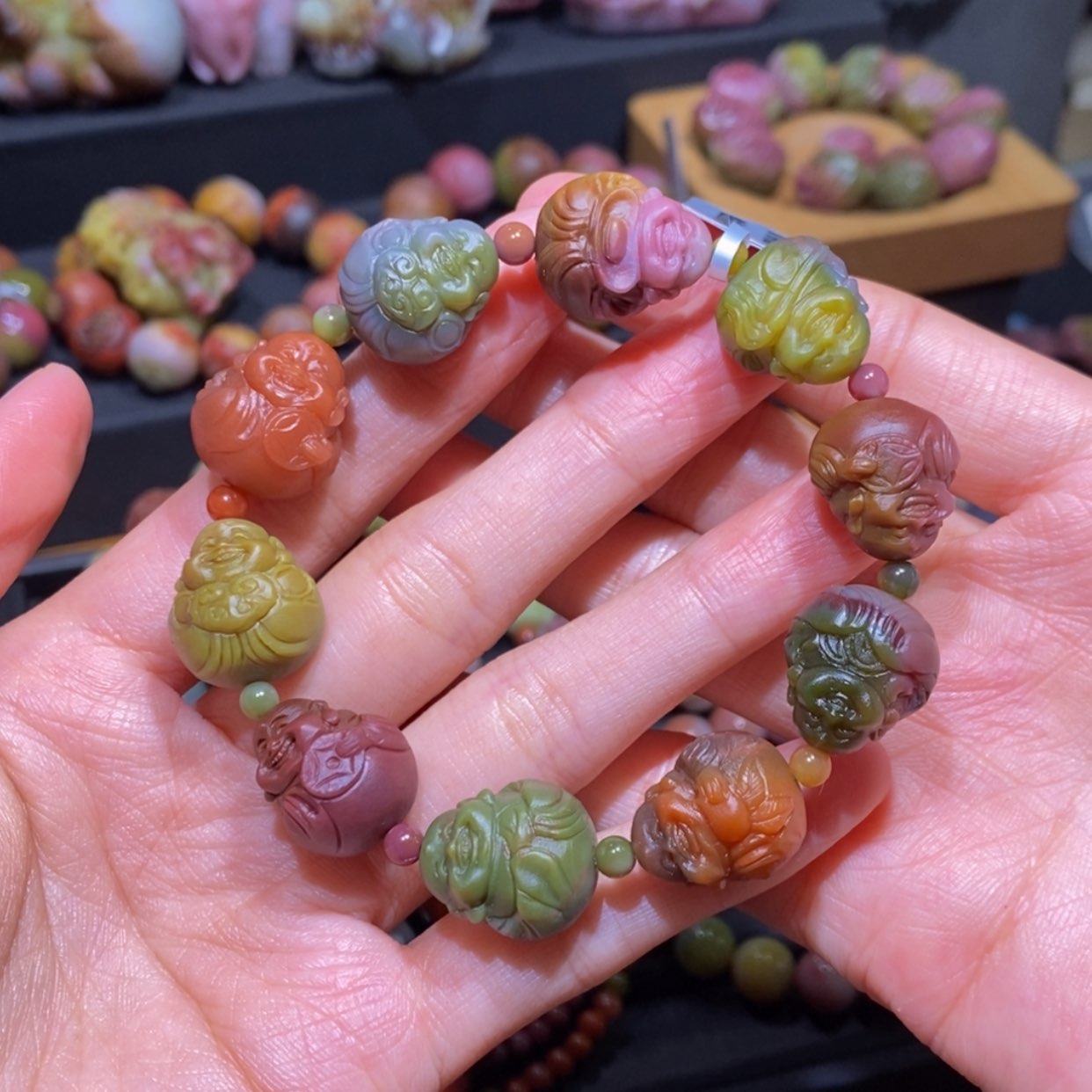 【闪购商品】玛瑙/玉髓手串未镶嵌盐源玛瑙