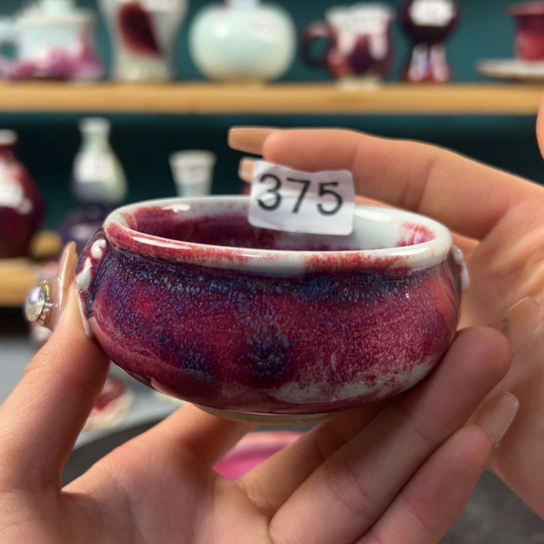 瓷片微瑕主人杯纯手工