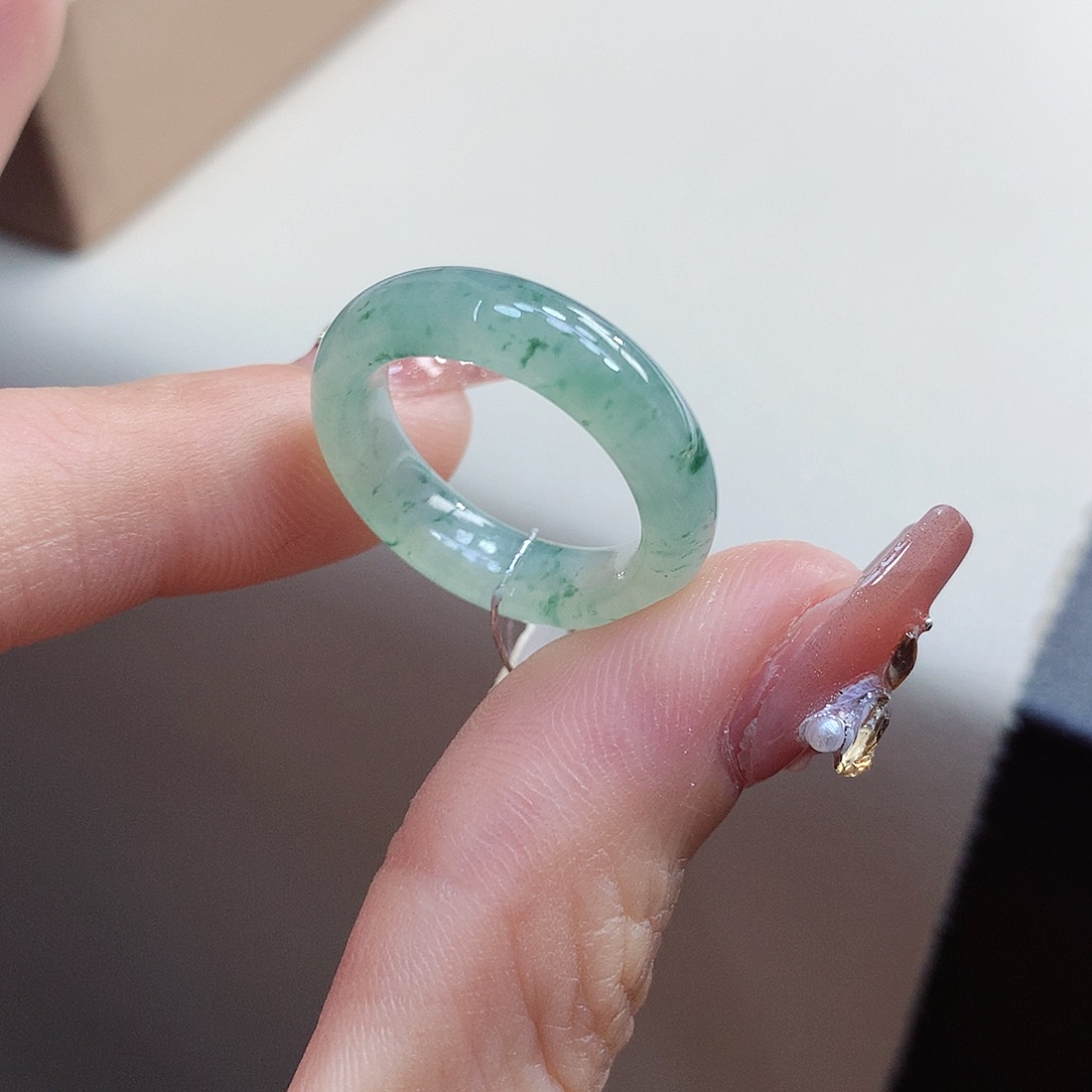翡翠未镶嵌戒指I****314号