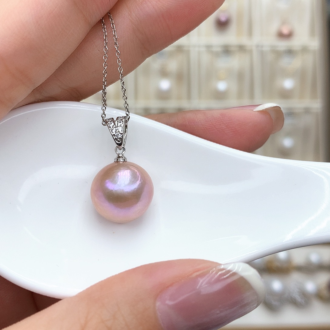 淡水珍珠合金吊坠(赠链)