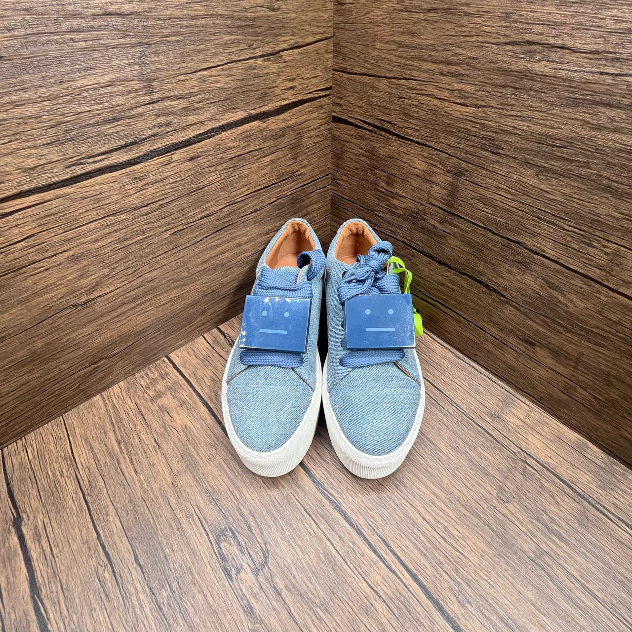 95新 maje Acne Studios 笑脸厚底鞋 36码/98新/无配件