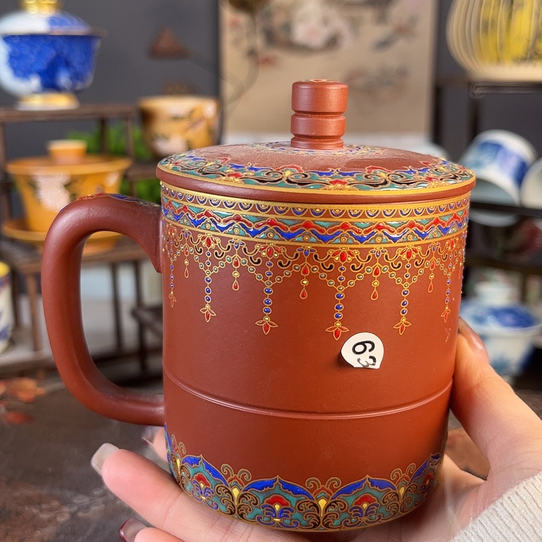 杯景德镇陶瓷茶杯多人