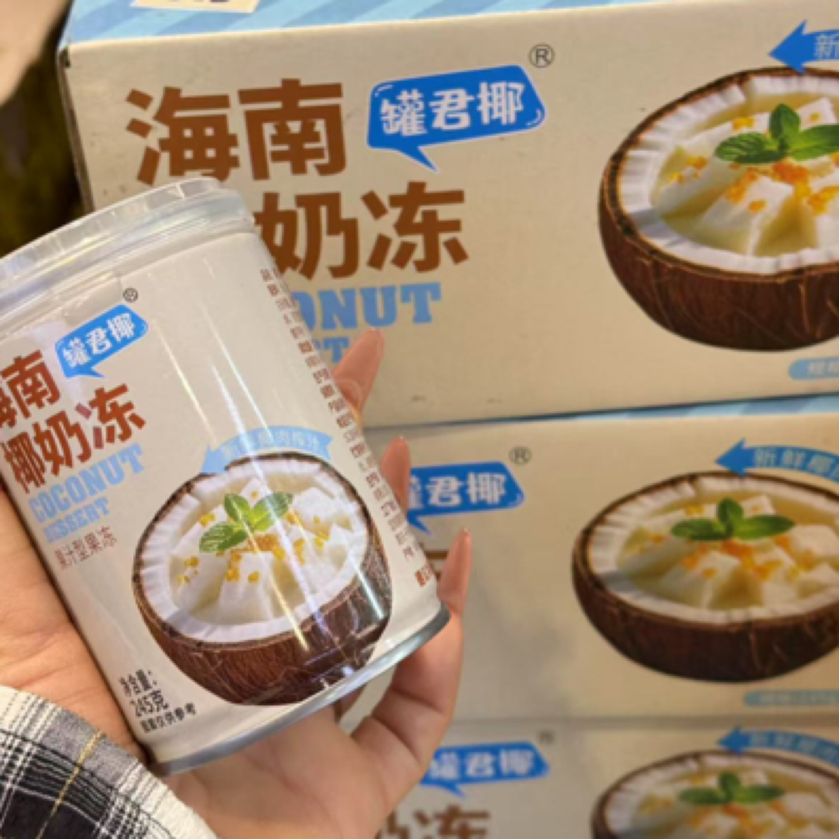 椰子奶冻25/箱6瓶