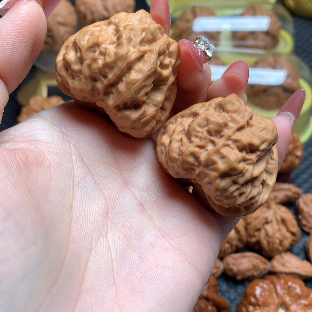 文玩核桃把件39肚42延庆蛙