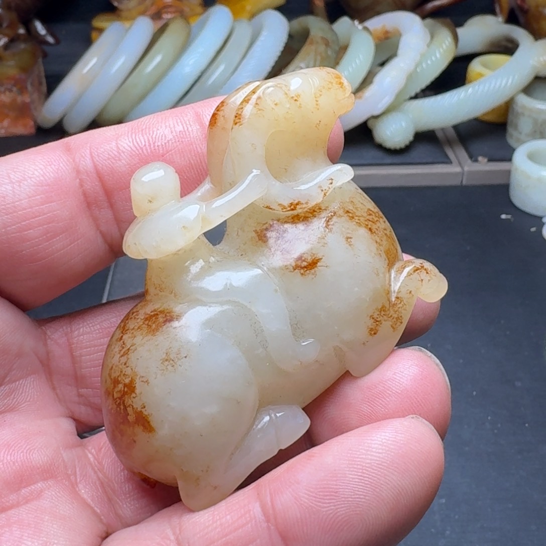 和田玉手链未镶嵌