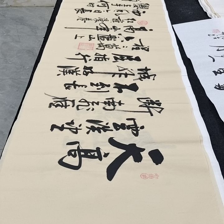 翰墨白武坤老师作品一副