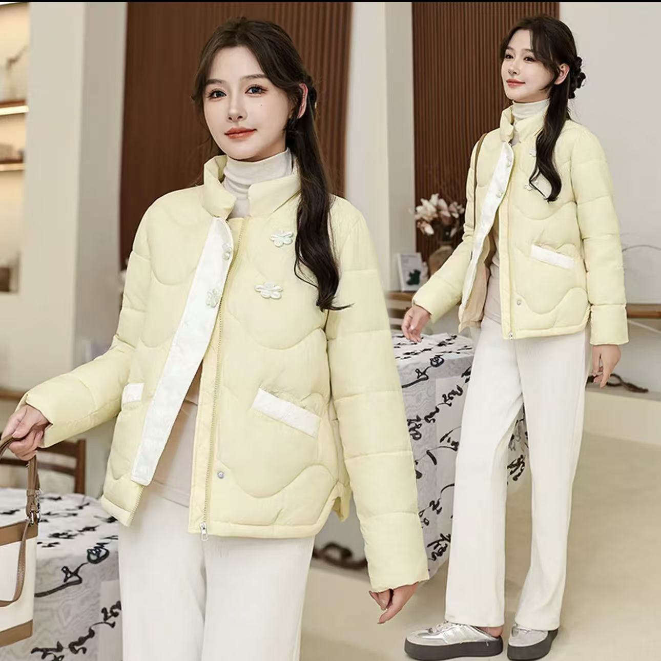 M267曼裳格2025冬季新款    加棉立领棉服