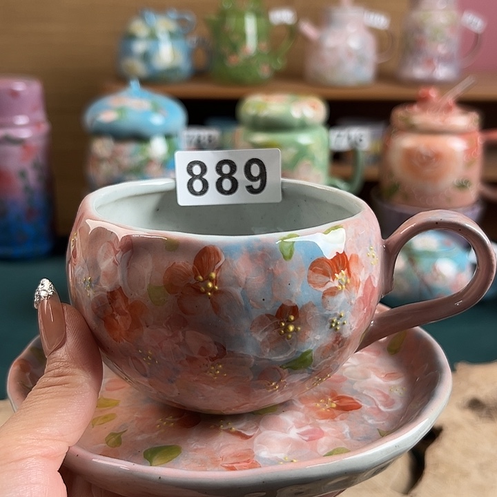景德镇陶瓷手绘作品889
