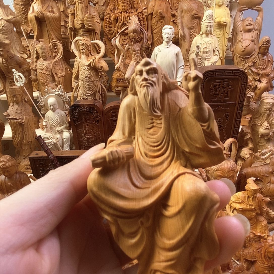 柏木（崖柏）心**站一物一拍